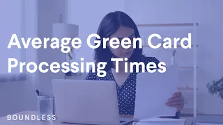 Average Green Card Processing Times