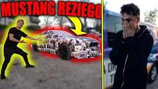 OKLEILIŚMY REZIEMU AUTO NASZYMI TWARZAMI PRANK!