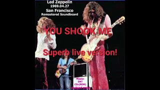 Led Zeppelin - You Shook Me, 1969 (Badass Live Version!)