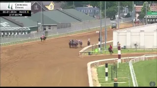 Churchill Downs Race 4 Full Replay | Bells Beach | Maiden Special Weight