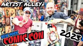 LIVE SKETCHES & INTERVIEWS - ARTIST ALLEY NYCC 2023