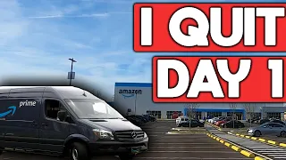 Why I Quit Amazon DSP Deliver Driver on My FIRST DAY! Day in The Life