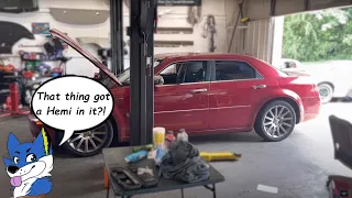 Fixing a Chrysler 300c that Overheats!