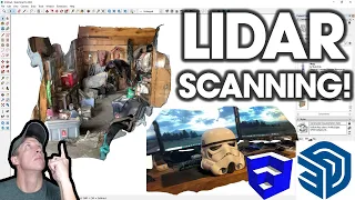 The FUTURE of 3D Modeling? Using Lidar Scanning for 3D!