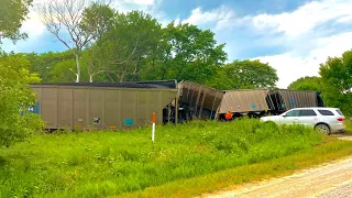 Train Derailment Near Bennet, NE 6/25/21