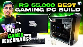55,000 Best Gaming Pc Build With Games Benchmarks | GTA 5 & PUBG