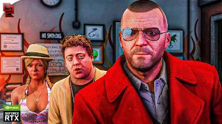 GTA V: 'Reuniting the Family' Mission RTX™ 3090 Gameplay - Max Settings - Ray-Tracing Graphics MOD