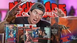 My ENTIRE Nightmare On Elm Street Physical Media Collection