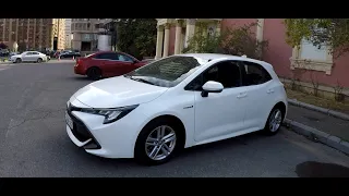 TOYOTA  COROLLA  HYBRID   Хетчбек  ОБЗОР  САМАЯ КРАСИВАЯ ТОЙОТА НОВАЯ ТОЙОТА