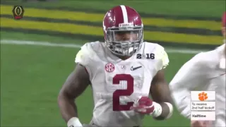 2016 CFP National Championship Game - #1 Clemson vs. #2 Alabama Highlights