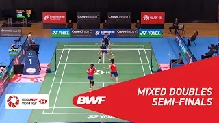 XD | WANG/LI (CHN) [8] vs CHAN/GOH (MAS) [7] | BWF 2018