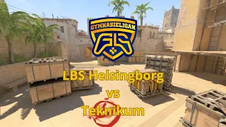 Gymnasieligan Vår 2024 - Teknikum vs LBS Helsingborg (Mirage)