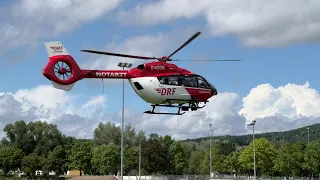 DRF Luftrettung Christoph Regensburg D-HDSN Take Off Hubschrauber