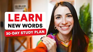 English vocabulary study plan - 30-day English learning routine
