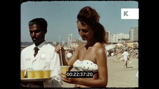 1960s Durban Beach, Surfing, South Africa, 16mm