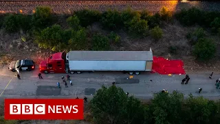 At least 46 found dead in abandoned Texas lorry - BBC News