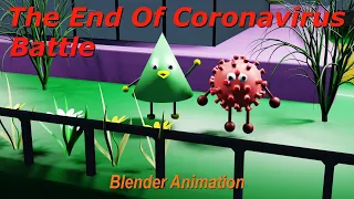 The End Of Coronavirus Battle | Animated Short Film 2021 | Blender Coronavirus Animation