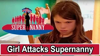 Young Girl Attacks Supernanny! | Supernanny