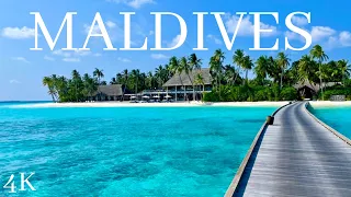 MALDIVES 4K (UHD) -  Amazing Beautiful Nature Scenery with Relaxing Music - 4K ULTRA HD Video