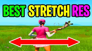 Top 5 BEST Stretched Resolustions in Fortnite Chapter 4! - FPS Boost Res