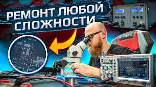 СЕРВИС ЦЕНТР HYPERPC #1 Замена сокета 1700 и ремонт залитой видеокарты.