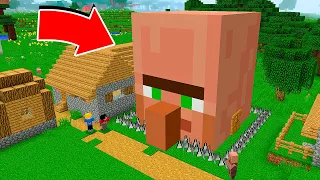 Construí BASE SEGURA para os MOBS do Minecraft!