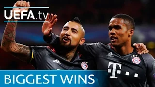 Bayern 10-2 Arsenal and the other biggest knockout wins
