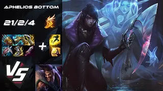 BOTTOM Aphelios vs Draven - EU Master Patch 14.10