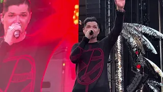 The Script “Hall of Fame” live from Villa Park Birmingham UK 13/06/2023 Summer Carnival