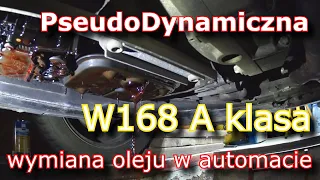 Mercedes A klasa W168 - wymiana oleju w automatycznej skrzyni biegów