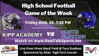 North Clayton (GA) vs Kipp Atlanta (GA) 9-25-23 #Livestream #HighSchoolFootball #RealTalkSports