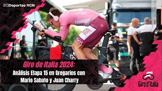 Giro de Italia 2024: Análisis Etapa 15 en Gregarios con Mario Sabato y Juan Charry