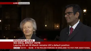 No deal Brexit vote - Jill Rutter, BBC News