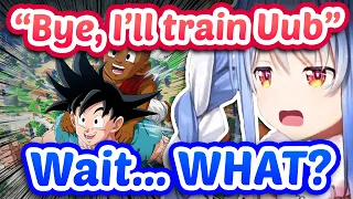 Pekora's Full Reaction To Uub & Goku Leaving Everyone To Train Him - DBZ 【ENG Sub Hololive】