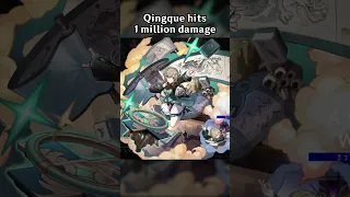 QINGQUE HITS 1 MILLION DAMAGE