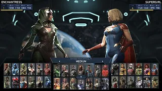 Injustice 2 Enchantress VS Supergirl