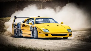 FERRARI F40 CRAZY DRIFTING!!