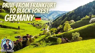 Drive From Frankfurt To Black Forest I Baden Baden I Germany I Idrees Mannan I July 2022 I VLog # 52