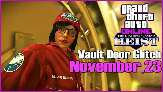 Casino Heist Vault Door Glitch Testing (2023/11/23) [GTA ONLINE]