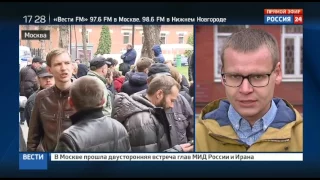 Вячеслав Мальцев в суде (Россия-24, 14.04.2017)