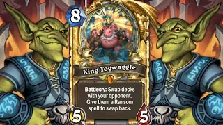 APM Togwaggle Druid – They can't ban this Deck! – OTK on Turn 5! – HEARTHSTONE WILD