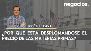 Cava: ¿Por qué está desplomándose el precio de las materias primas?