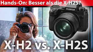 Hands-On: Fujifilm X-H2 - ist die neue 8K-Kamera besser als die X-H2S?