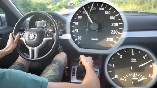 BMW e46 320d 110kw Acceleration (0-100km/h)