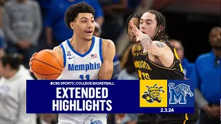 Wichita State at Memphis: College Basketball Extended Highlights I CBS Sports