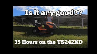 Husqvarna TS242XD after 35 Hours of Use! - Is it any good?