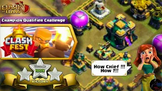 Championship Qualifier challenge, Easily 3 star(Clash of clans)||Darkprince Gaming||Like & Subscribe