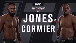 EA Sports UFC 2 - Jon Jones vs Daniel Cormier | Gameplay (HD) [1080p60FPS]