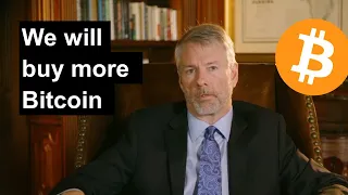 "We will buy more Bitcoin" MicroStrategy Chairman and CEO Michael Saylor says