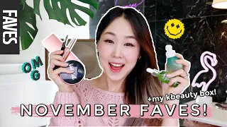 NOVEMBER 2020 FAVORITES! 💖😊 Korean Skincare, Makeup, Hair and more (11월 추천 뷰티템) meejmuse